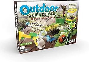 SmartLab Toys Outdoor Science Lab Bugs, Dirt, & Plants with 24 Hands On Nature Activities Science... | Amazon (US)