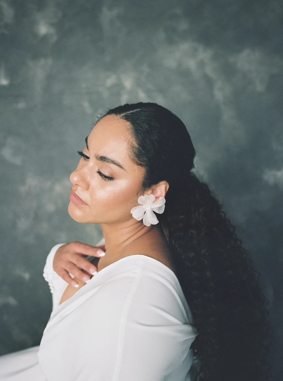 Laramie // Silk Organza Earrings - Etsy | Etsy (US)