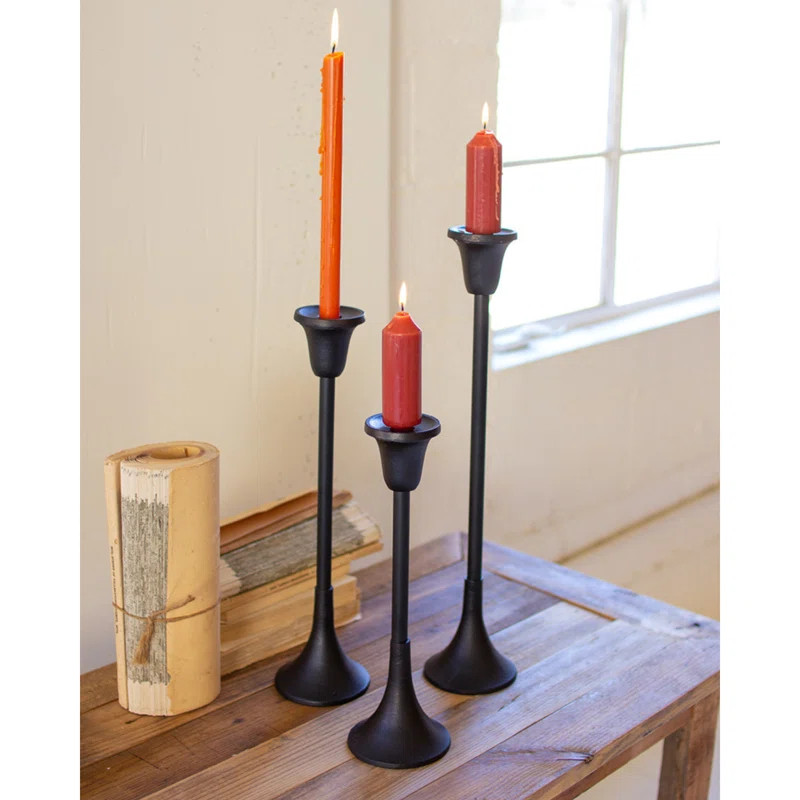 Three Posts™ Sivanne Metal Tabletop Candlestick & Reviews | Wayfair | Wayfair North America
