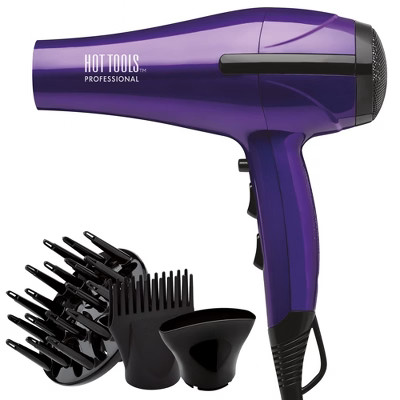 Hot Tools Pro Artist 1875W Turbo Ceramic + Ionic Hair Dryer | Fast Dry, Lightweight - HT7007CRM | Target