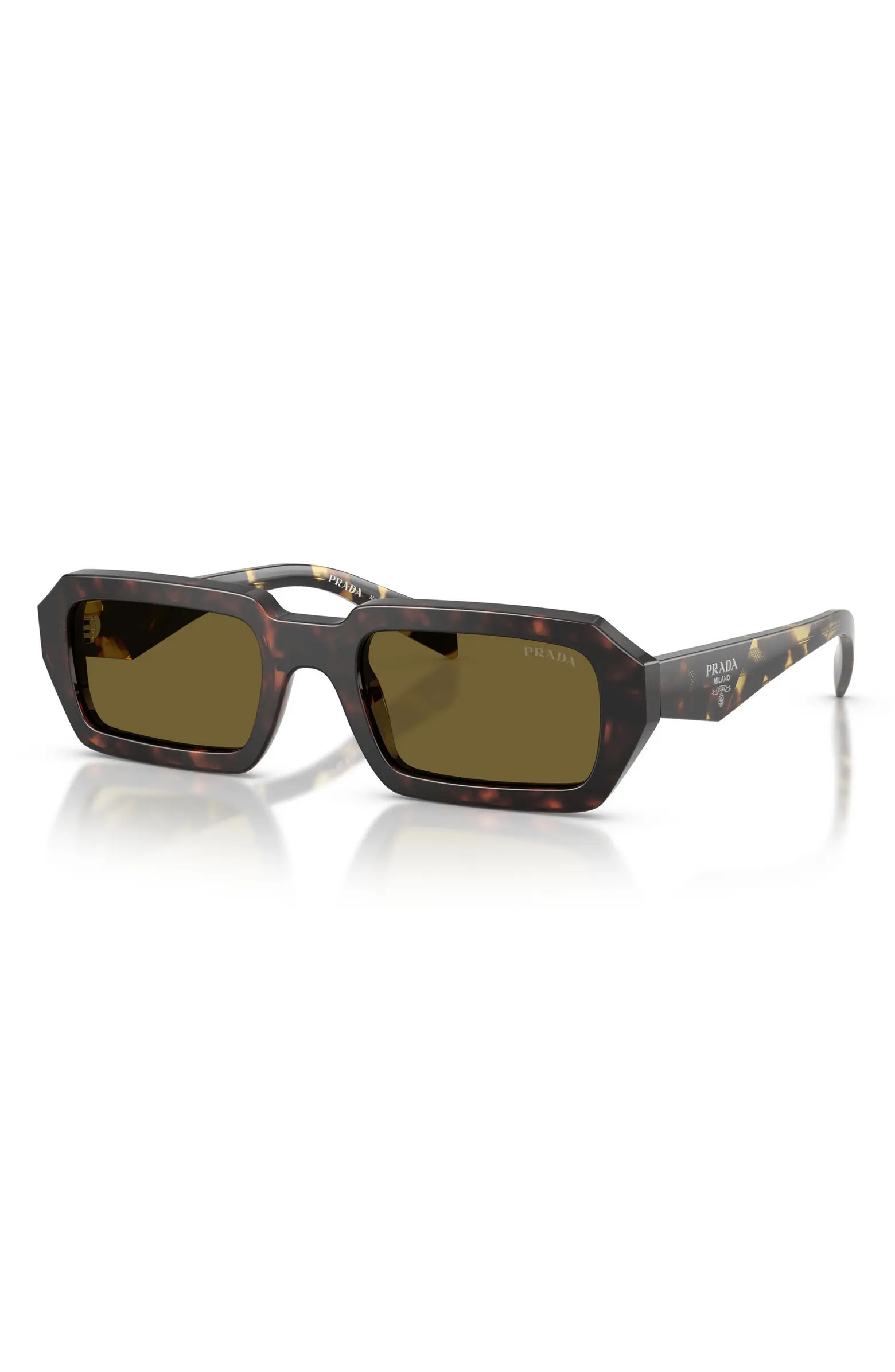 Prada 52mm Rectangular Sunglasses | Nordstrom | Nordstrom