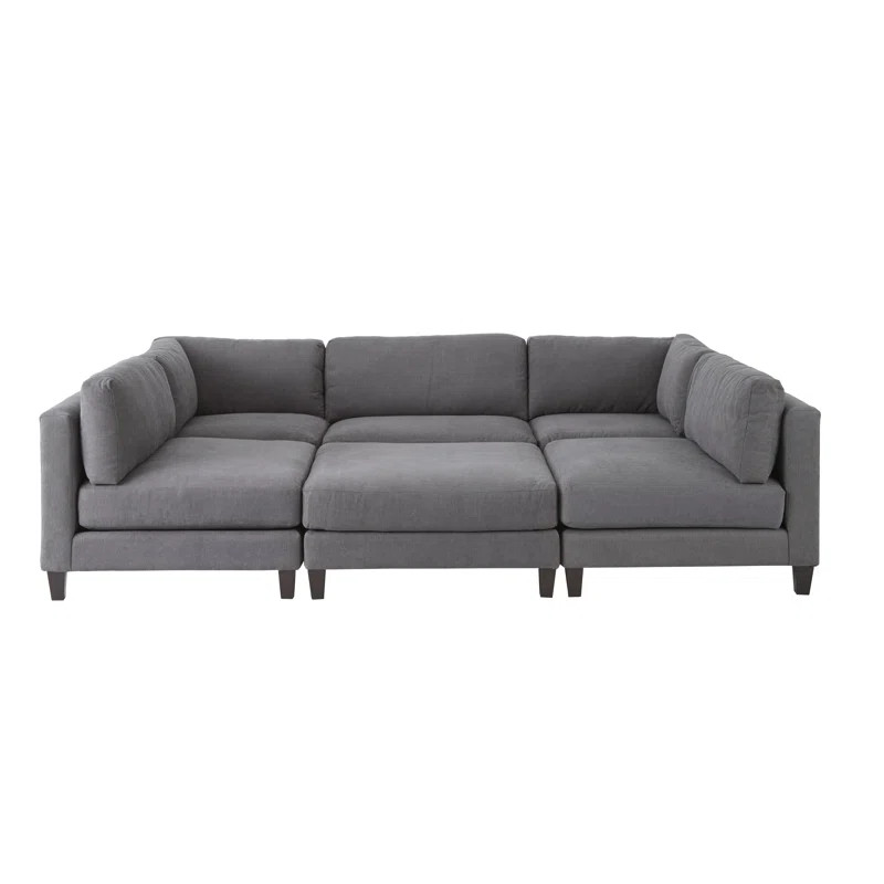 Chelsea Modular 120" Wide Symmetrical Modular Corner Sectional | Wayfair North America