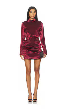 4th & Reckless Odette Dress in Burgundy from Revolve.com | Revolve Clothing (Global)
