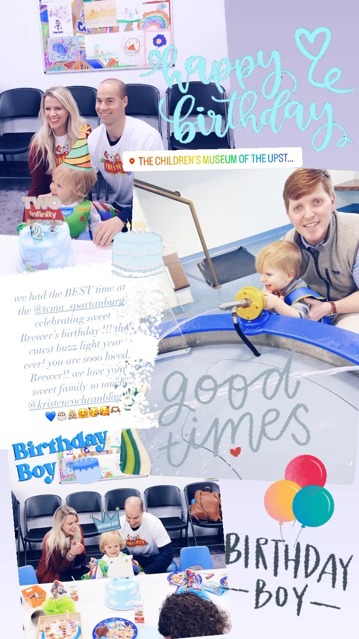 we had the BEST time at the @tcmu_spartanburg celebrating sweet Brewer’s birthday !!! the cutest buzz light year ever! you are sooo loved, Brewer!! we love your sweet family so much, @kristencochranblog !!! 💙🎂👼🏼🤗🥳🥰🫶🏽

#LTKbaby #LTKfamily