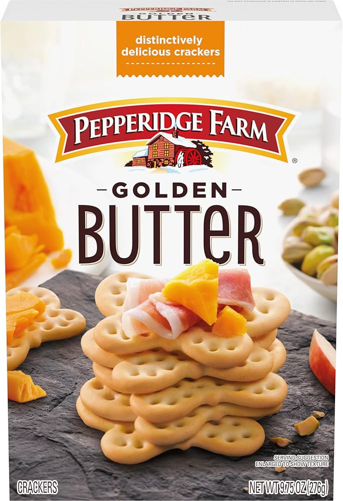 Pepperidge Farm Golden Butter Crackers, 9.75 Oz Box | Amazon (US)