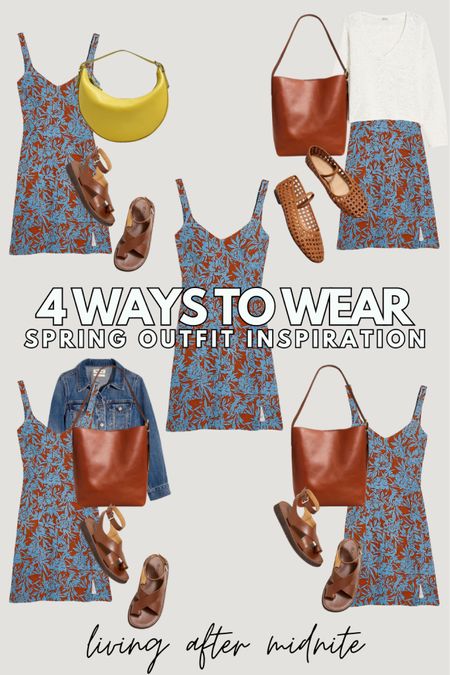 4 ways to wear a linen mini dress / spring outfit / summer outfit / madewell 20% off 

#LTKxMadewell #LTKsalealert #LTKmidsize