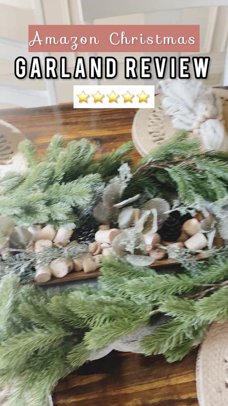 Add some festive holiday vibes to your home with this gorgeous garland from Amazon! I love the quality and you can’t beat the price!

#LTKHoliday #LTKhome #LTKSeasonal