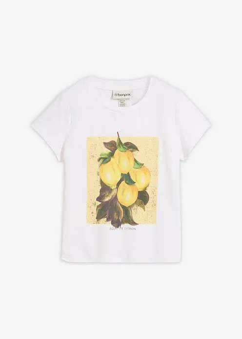 T-Shirt aus elastischem Baumwoll-Mix | Bonprix DE