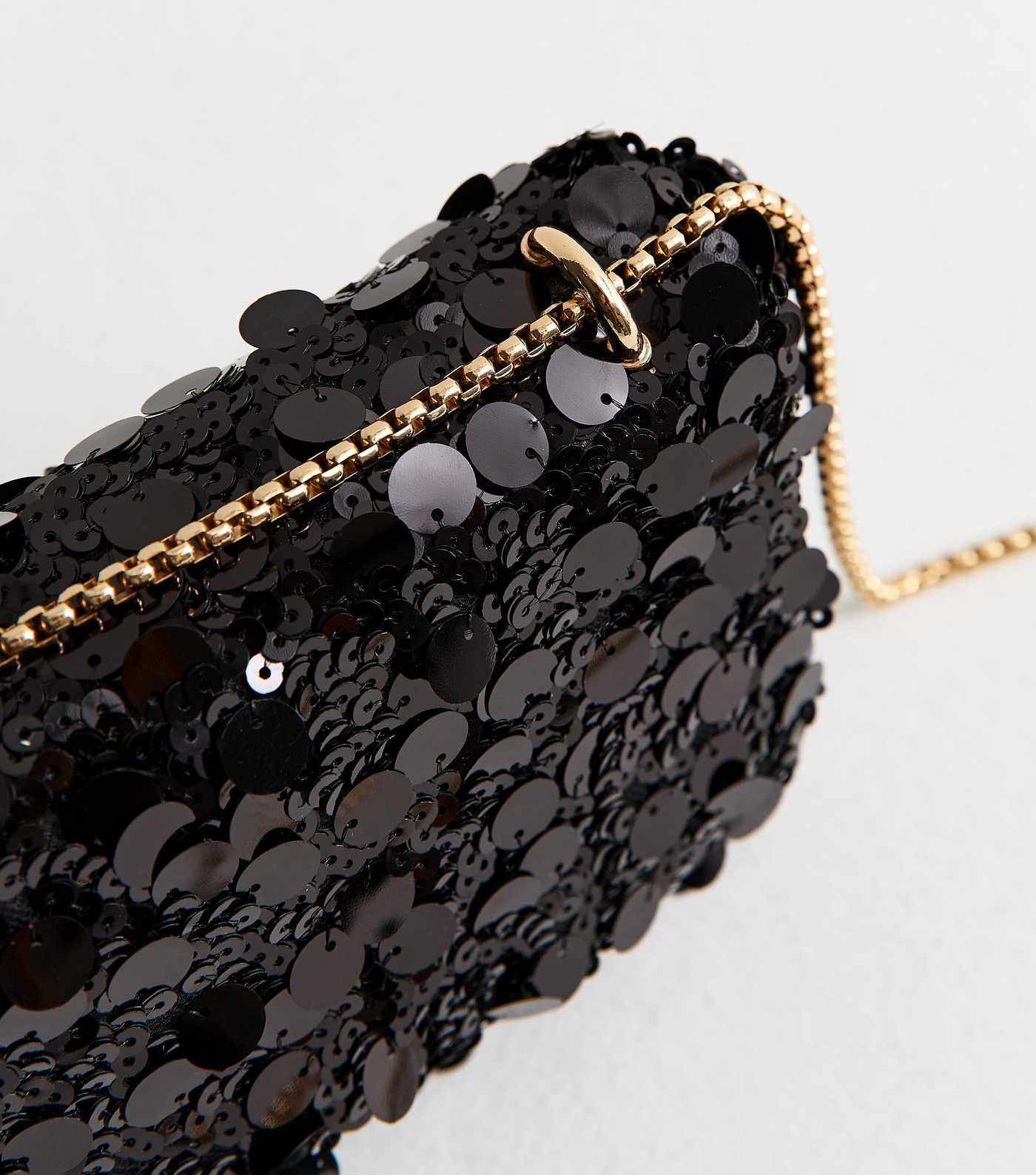 Black Sequin Crossbody Bag | New Look | New Look (UK)