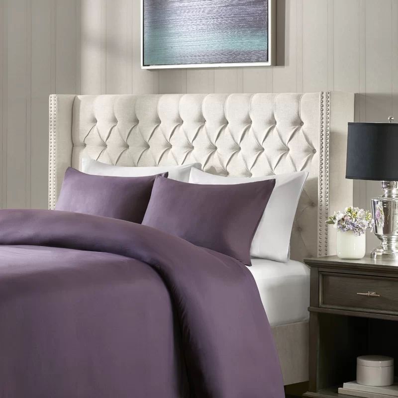 Candice Upholstered Wingback Button Tufted Headboard | Wayfair North America