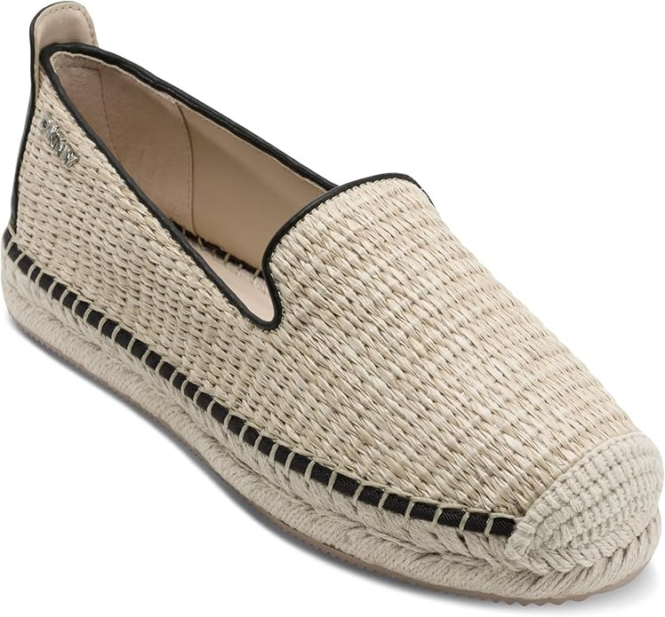 Amazon.com | DKNY Women's Shoes Shoe, Natural/Black, 6 | Flats | Amazon (US)