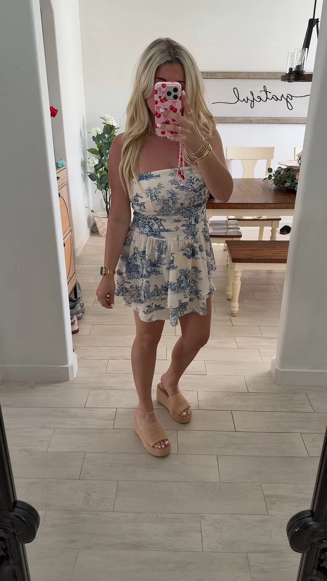 OOTD 
Date night 
Dress xs
Wedges tts and so comfy! 
Spring outfit 
Vacation 
Resort 

#LTKootd