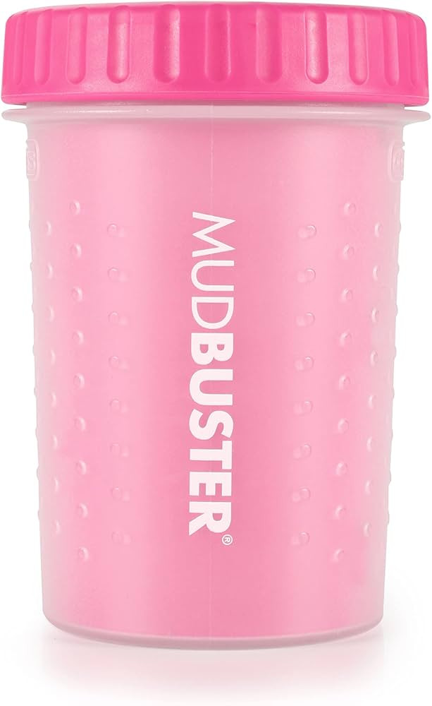 Dexas MudBuster Portable Dog Paw Cleaner, Medium, Pink,PW710233 | Amazon (US)