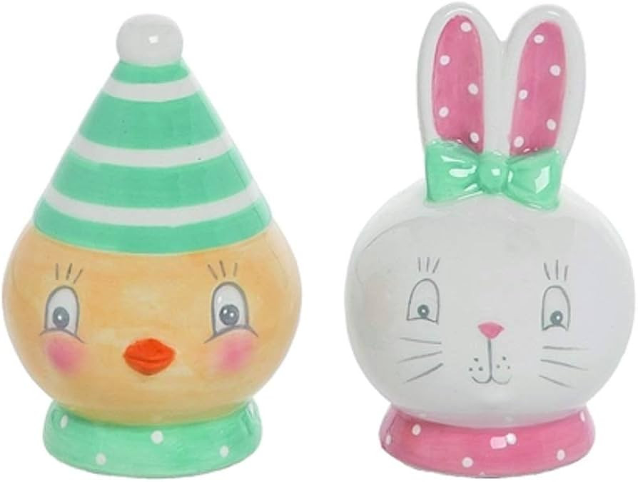 Easter Dotties - Bunny and Chick Salt and Pepper Shaker Set | Amazon (US)