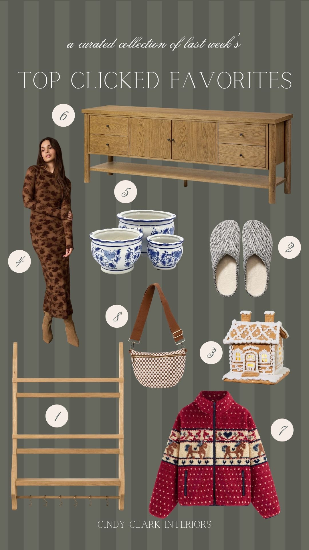 Last week’s top clicked! You guys love this dress I shared that I plan on wearing to a winter wedding. New home additions, gifting favorites and more all at the top this week! 

#LTKHoliday #LTKGiftGuide #LTKHome