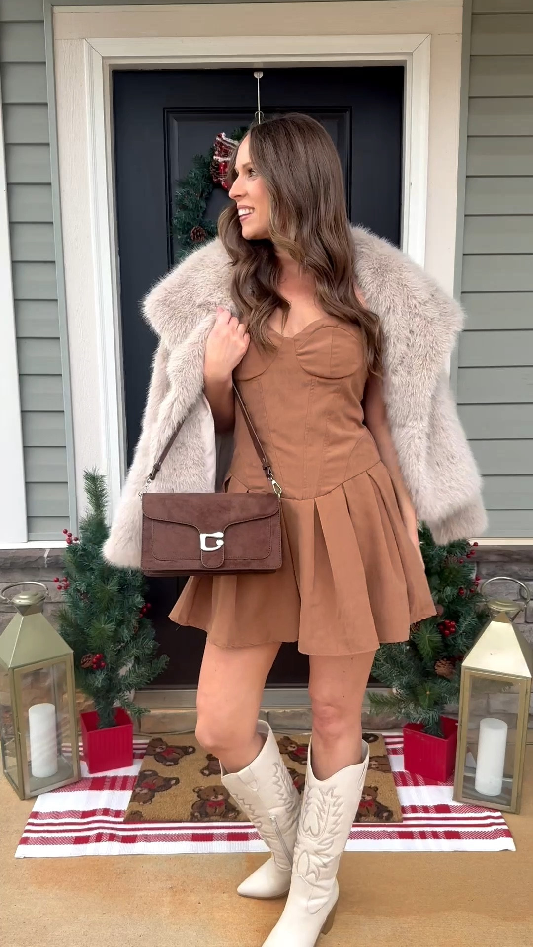 Event outfit 🤎

Brown dress, western outfit, western boots, suede bag, fur coat, crossbody bag, Amazon fashion, winter fashion 

#LTKGiftGuide #LTKFindsUnder50 #LTKootd