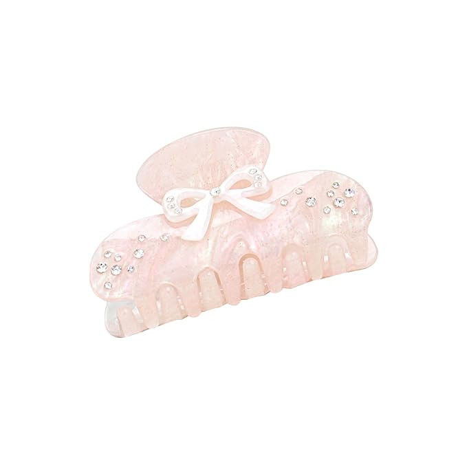Bow Claw Clip for Women, Non-Slip Sparkling,Polka Dot Claw Clip,Emi Jay Hair Clip for Thick Hair,... | Amazon (US)