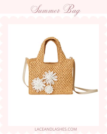 Cutest summer straw handbag find from btb Los Angeles! 

#LTKSeasonal #LTKItBag #LTKSaleAlert