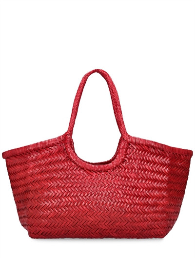 Big nantucket woven leather basket bag - Dragon Diffusion - Women | Luisaviaroma | Luisaviaroma