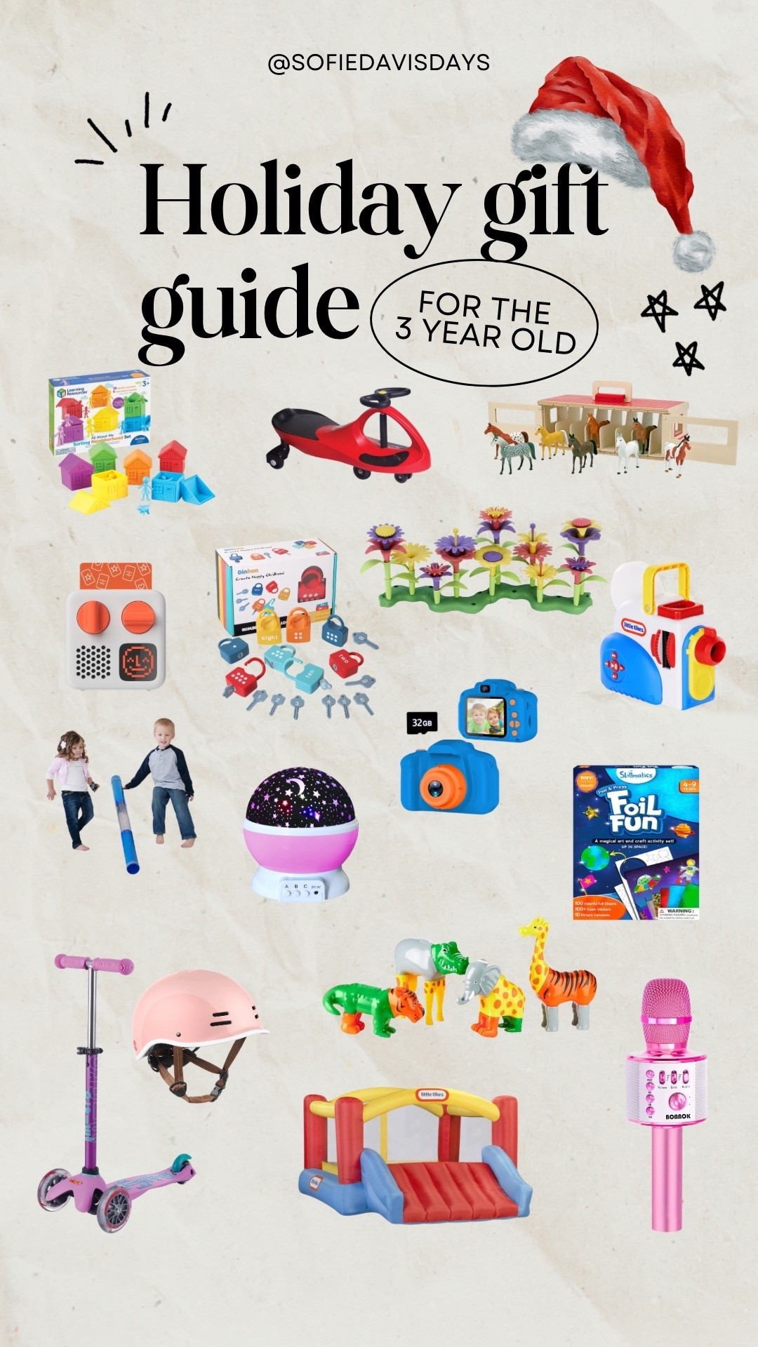 Gift guide for the 3 year old! I hope these serve as useful 3 year old gift ideas!


Toddler gift guide, gift guide for toddlers, 3 year old gift ideas, pre k gift ideas, 3 year old gift guide

#LTKGiftGuide #LTKFamily #LTKKids