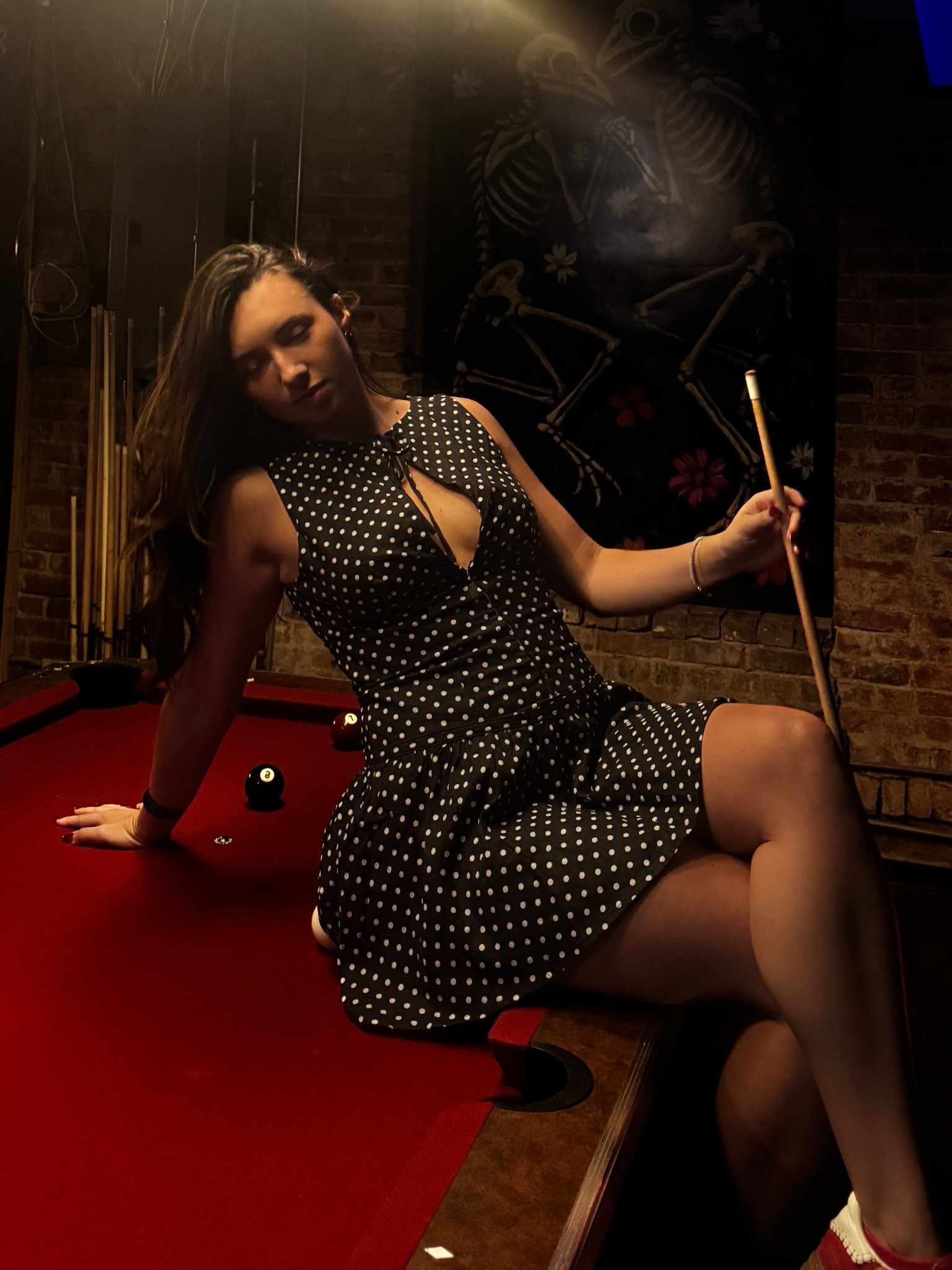 Cute and fashionable black polka dot drop waist dress. 

#LTKStyleTip