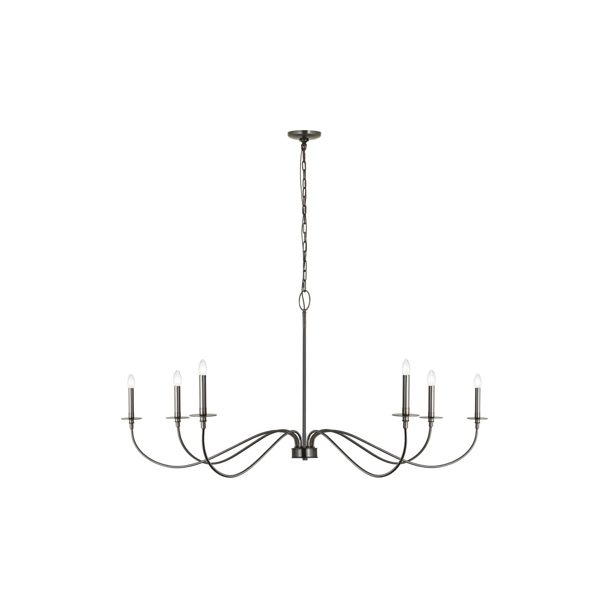Arrington 63 Inch 6 Light Chandelier by Z-Lite | 1800 Lighting