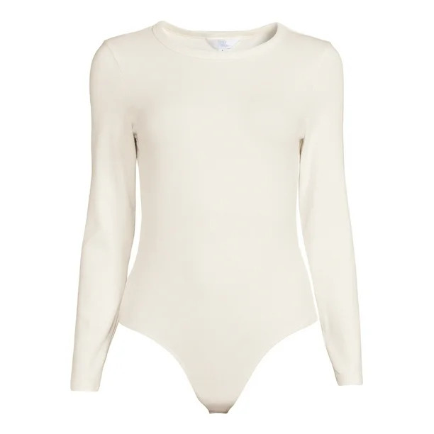 Time and Tru Women's Long Sleeve Bodysuit | Walmart (US)