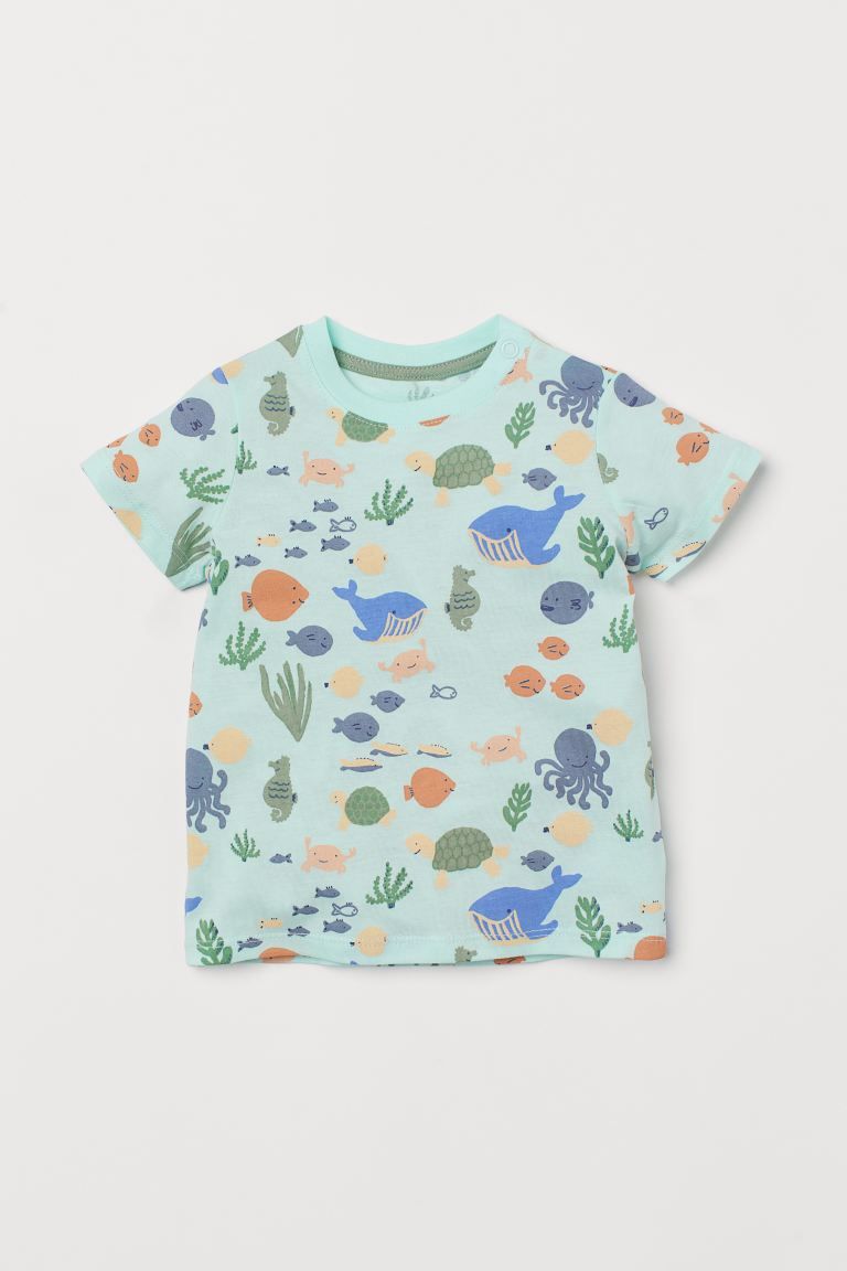 Cotton T-shirt | H&M (US + CA)