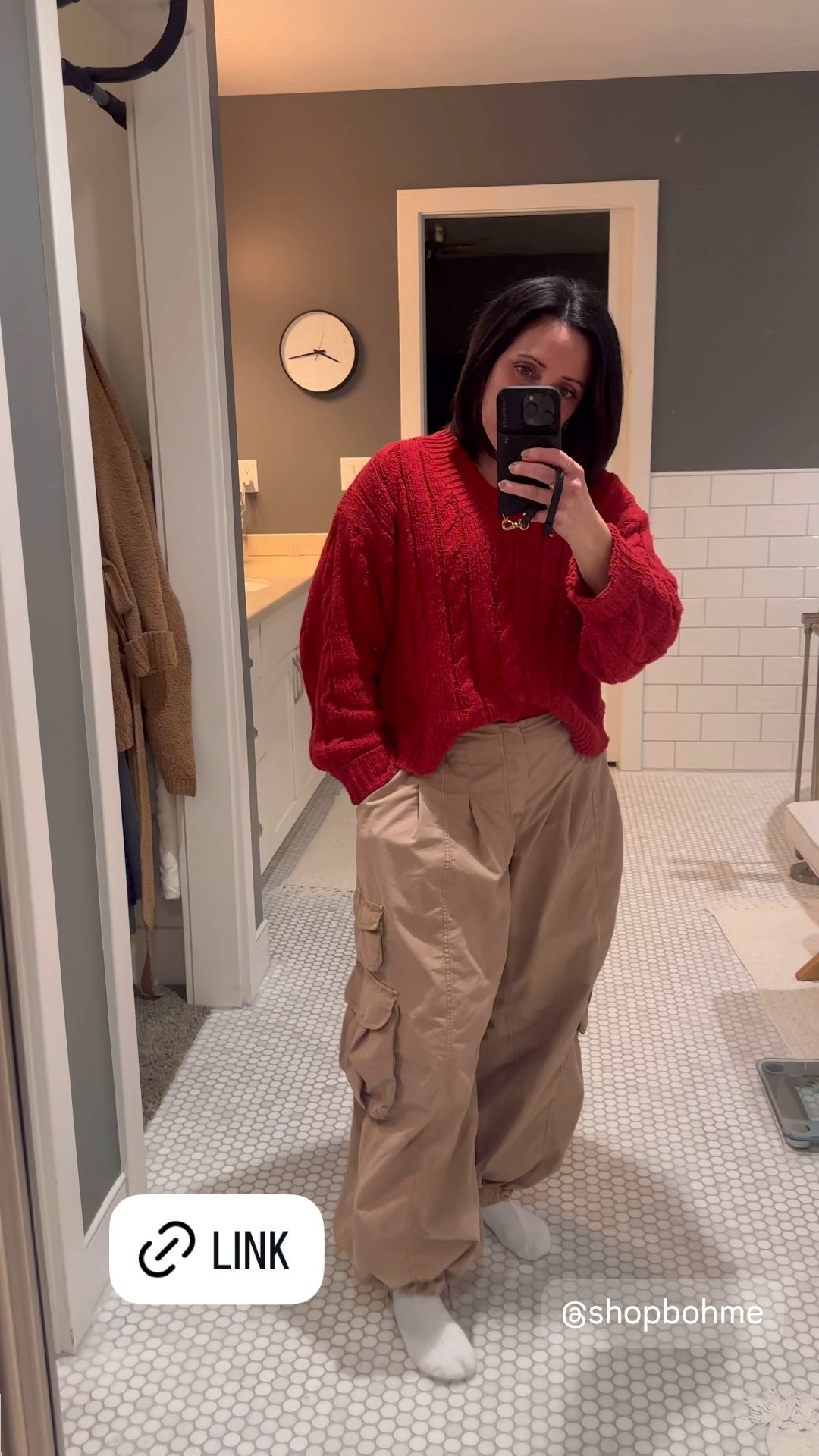 Love me a good sweater link! 