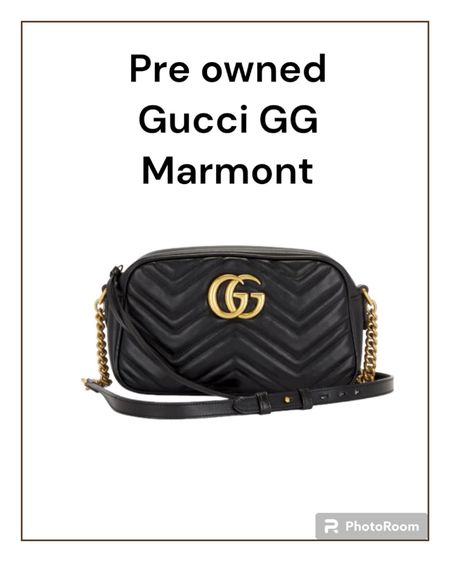 Gucci preowned Marmont bag. 

#guccibag

#LTKitbag