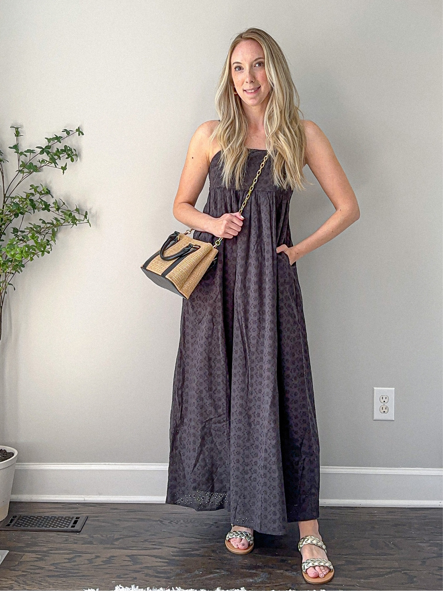 Black maxi dress for spring. Spring trend outfit 



#LTKSeasonal #LTKunder50 #LTKunder100