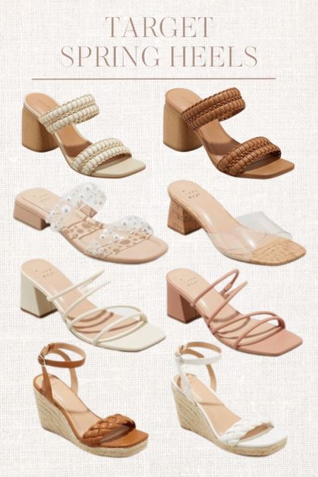 Target spring heels on sale today 

#target #spring #heels #sale #laurabeverlin

#LTKunder50 #LTKshoecrush #LTKsalealert