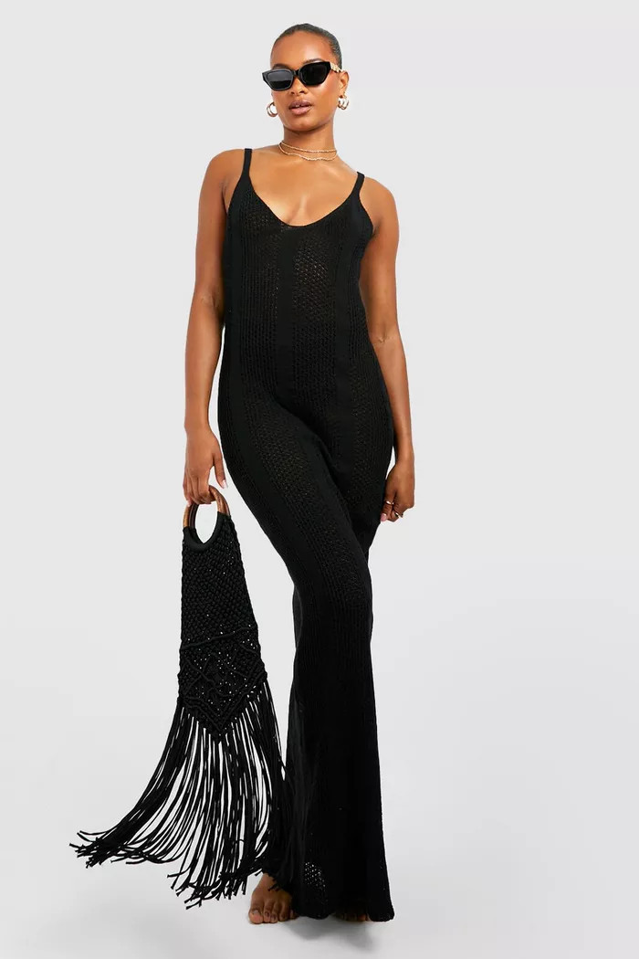 Tall Scoop Neck Knitted Maxi Dress | Boohoo.com (US & CA)