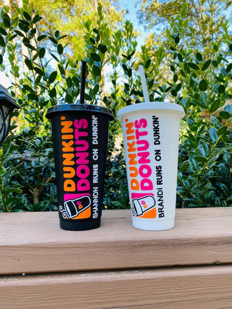 Personalized Dunkin Donuts Cup Dunkin Donuts Tumbler Dunkin | Etsy | Etsy (US)