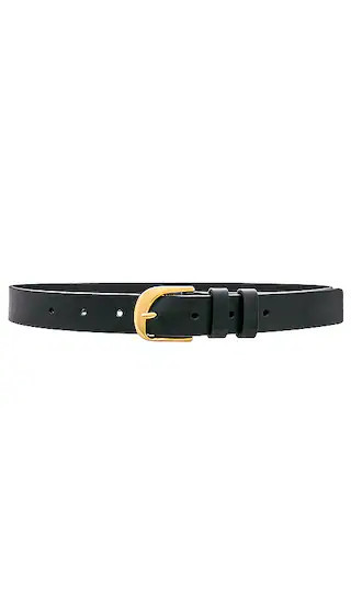 Twist Buckle Belt in Black | Revolve Clothing (Global)