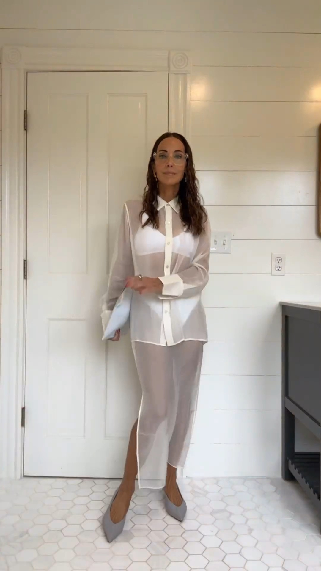 Get the look💌

set: naked cashmere 
under set: left on friday
snake ring: nuit et linette 
gold twist ring: david yurman
stone ring: starling 
earrings: completed works & tula 
shoes: mgemi
clutch: parker thatch x larissa mills

#LTKVideo #LTKStyleTip #LTKItBag