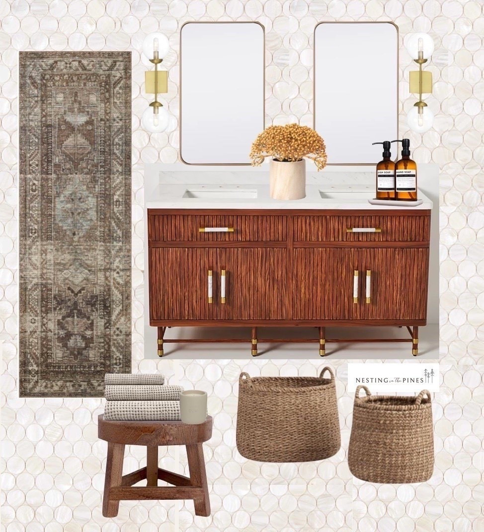 Earthy toned bathroom and vanity lighting !


Mirror
Sconce
Vanity lighting 
Rugs



#LTKkids


















s





Chelsea Bolling
Nesting in the Pines
New build 
Homeschool
Homestead#LTKFitness   #LTKWatchNow 






#LTKParties





#LTKFamily

#LTKWedding

#LTKShoeCrush

#LTKPets
#LTKSwim
#LTKItBag



#LTKStyleTip
#CyberWeek














Bedroom

Bedroom design inspo, primary bedroom, 
Bed, area rug, nightstand, sconce, lighting, bedroom lighting, bedroom furniture, bedroom design, farmhouse bedroom, wall art, bench, baskets, organic modern bedroom, guest bedroom, neutral bedroom , bedding 
#LTKCyberWeek

Follow my LTK @NestinginthePines on the @shop.LTK app to view this post and get my exclusive app-only content!

#liketkit #LTKSeasonal #LTKU #LTKHome #LTKSaleAlert #LTKMidsize #LTKPetite #LTKFindsUnder50 #LTKFindsUnder100 #LTKBeauty #LTKWorkwear #LTKTravel #LTKBump #LTKWedding #LTKPlusSize #LTKBaby #LTKMens #LTKOver40 #LTKActive #LTKGiftGuide #LTKHoliday #LTKdayinmylife #LTKgrwm #LTKootd #LTKfitnessgoals #LTKmomlife #LTKmorningroutine #LTKselfcare #LTKstorytime #LTKfoodie #LTKvlog #LTKstorytime #LTKHome #LTKHoliday
@shop.ltk
https://liketk.it/5BQVV

#LTKmomlife #LTKHome #LTKHoliday