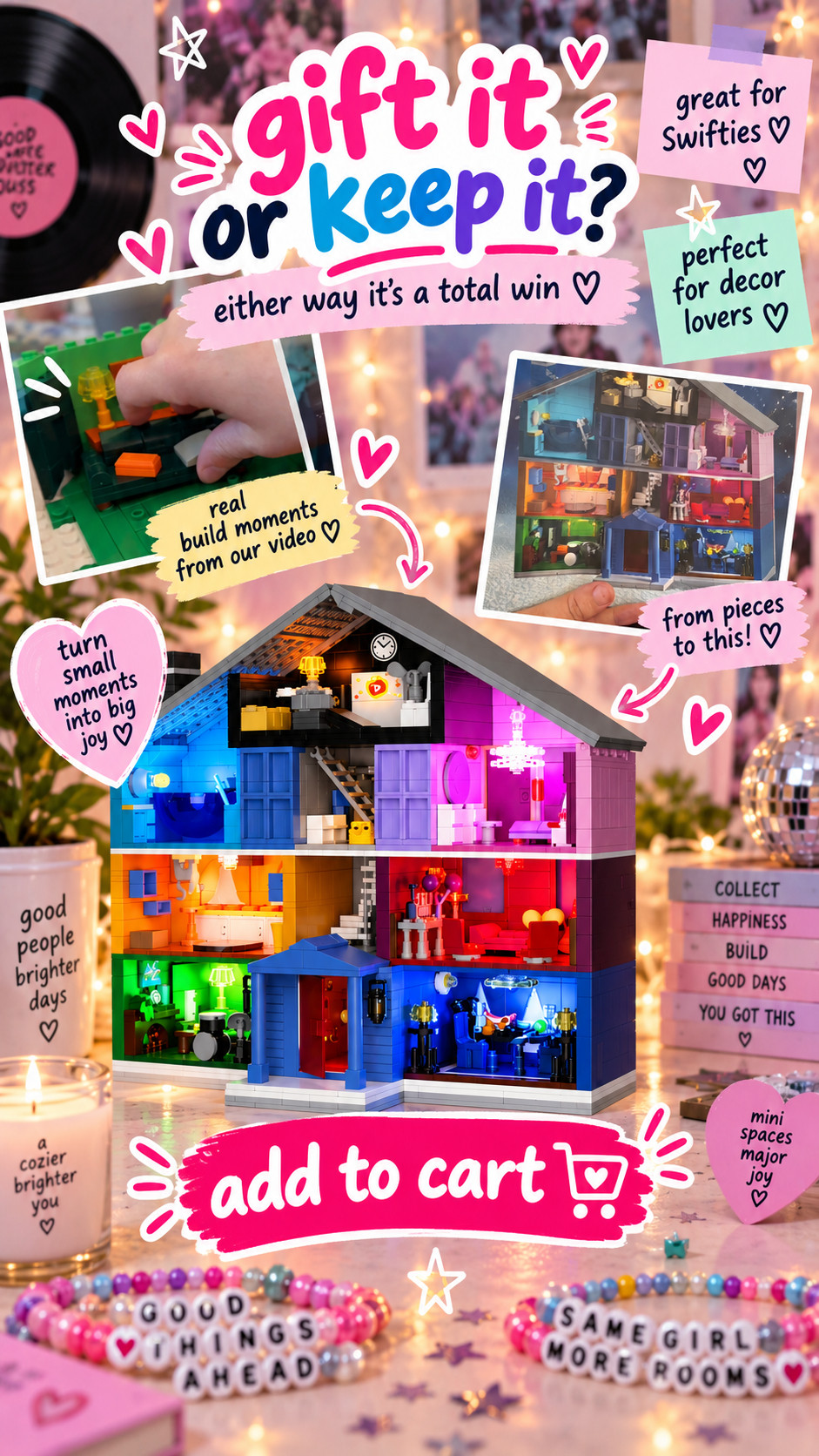 Love House Building Blocks Set 

 #LTKdayinmylife #LTKHome #LTKSaleAlert