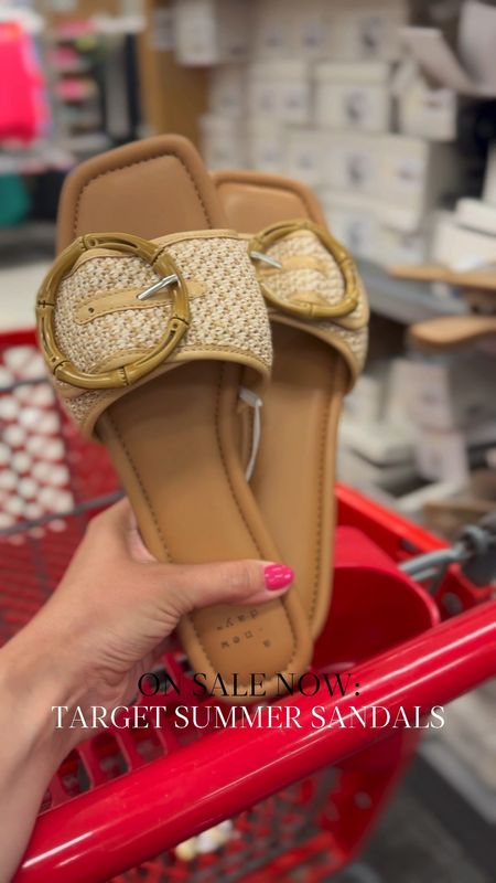 Run!!!! Don’t walk, Target Summer Sandals Are On SALE!! 

#LTKFindsUnder50 #LTKSaleAlert #LTKShoeCrush