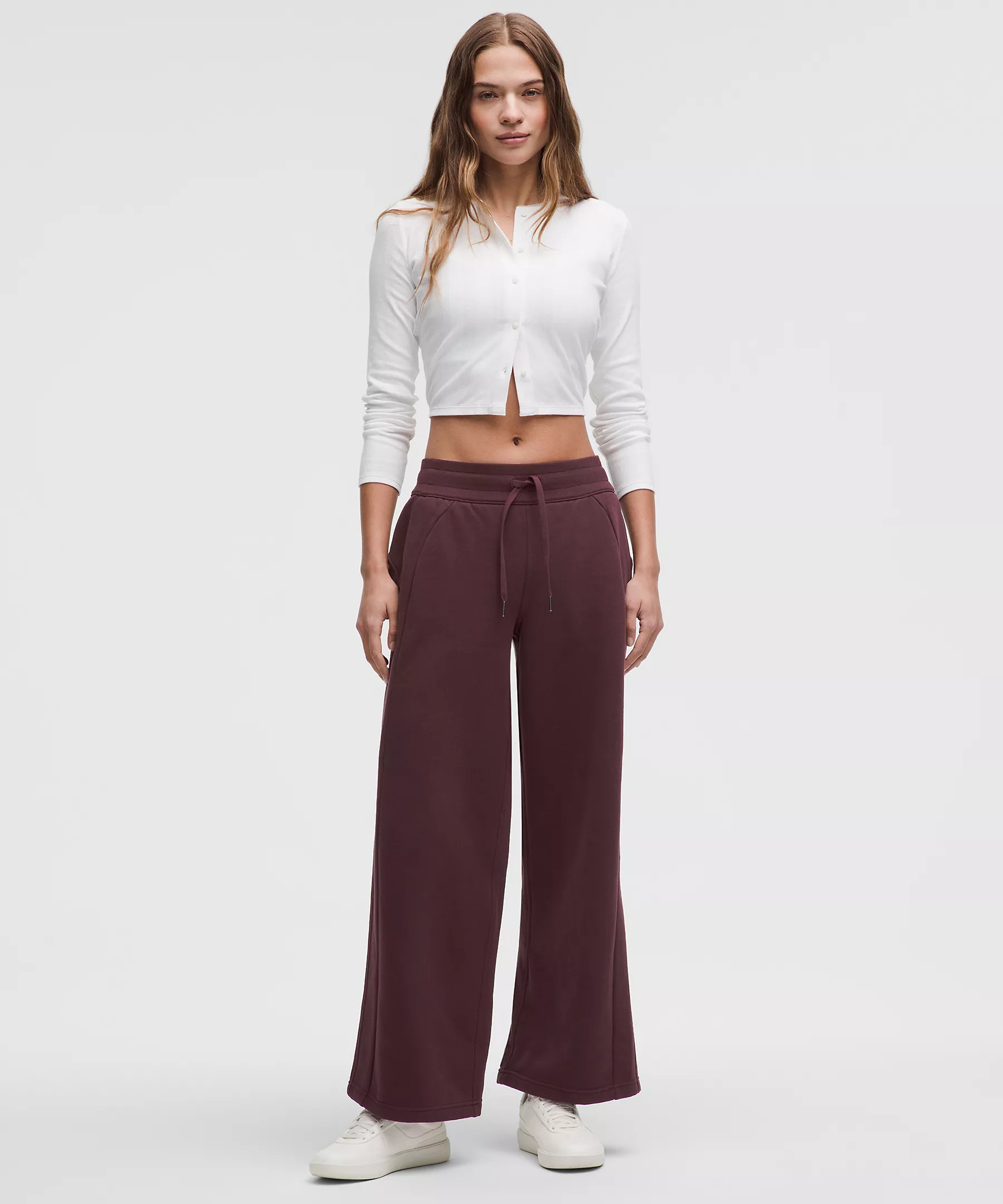 Scuba Mid-Rise Wide-Leg Pant | Lululemon (US)