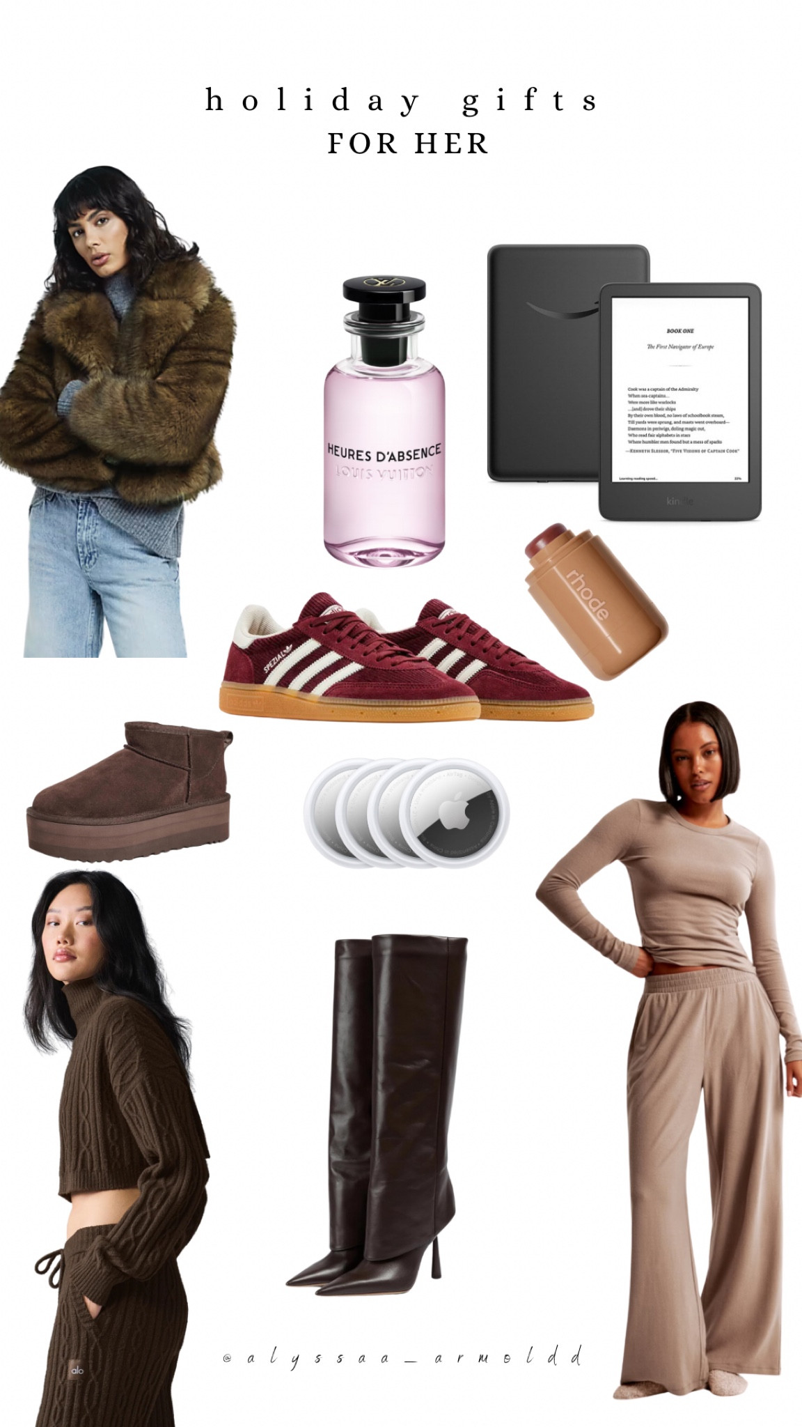 Gifts for her, gift guide for her, gifts for my wife, newlyweds, cool girl gift guide, fashion, winter fashion 

#LTKSeasonal #LTKGiftGuide #LTKHoliday