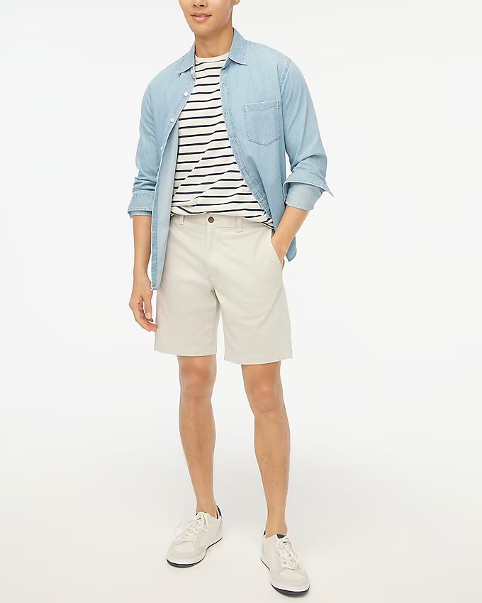 9" flex khaki short | J.Crew Factory