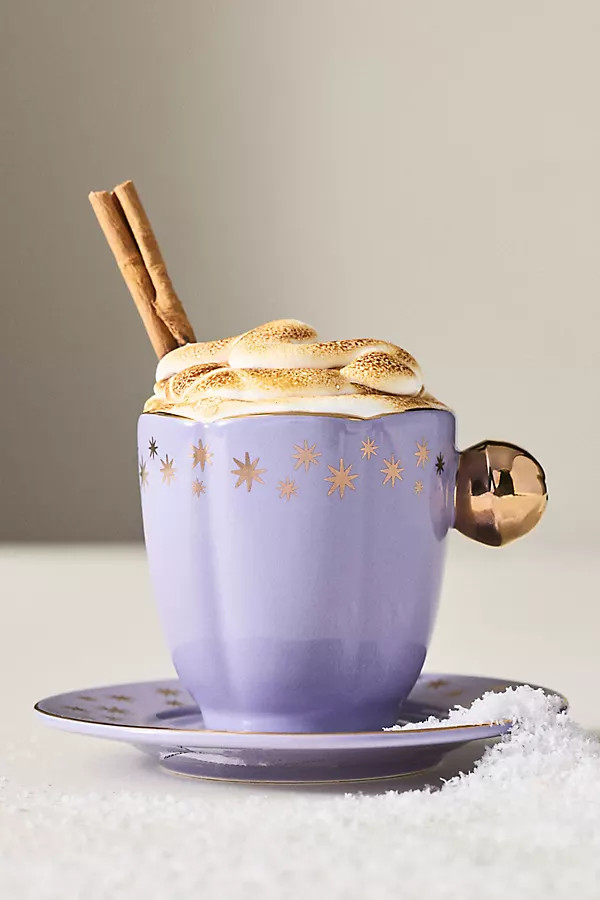 New York City Ballet Espresso Cup &amp; Saucer | Anthropologie (US)