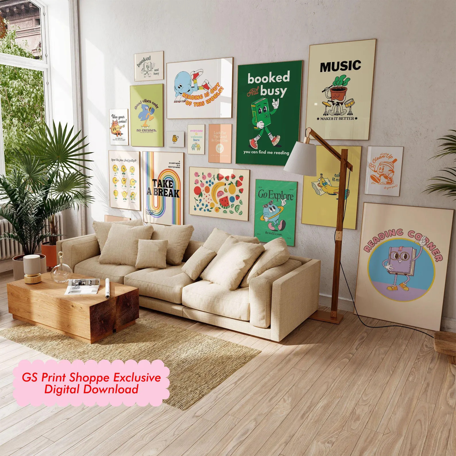 Set of 17 Kids Posters, School Printables, Playroom Prints, Classroom Decor, Learning Poster Bund... | Etsy (US)