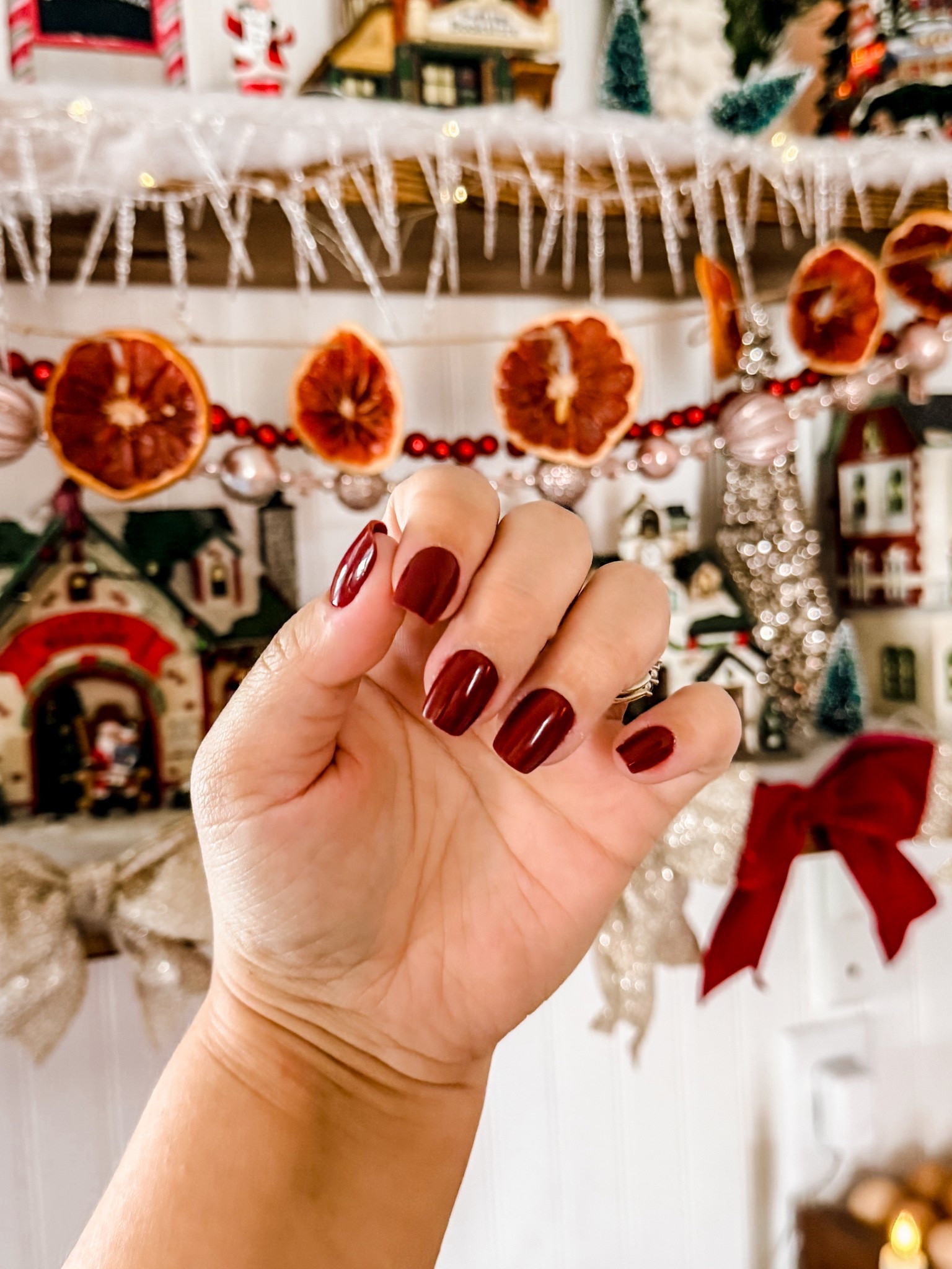 💅🤍 the easiest glue on nails! I’ll also link the glue I use  

#LTKselfcare #LTKgrwm #LTKHoliday