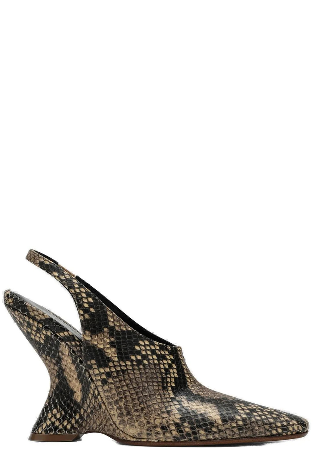 Dries Van Noten Embossed Slingbacks | Cettire Global