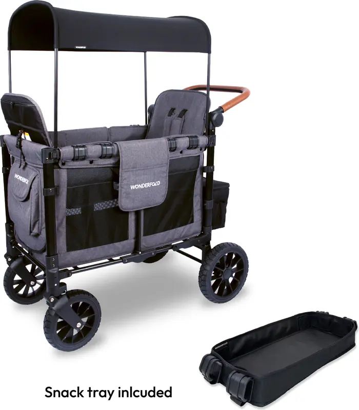 W2 Luxe 2-Passenger Stroller Wagon & Snack Tray | Nordstrom