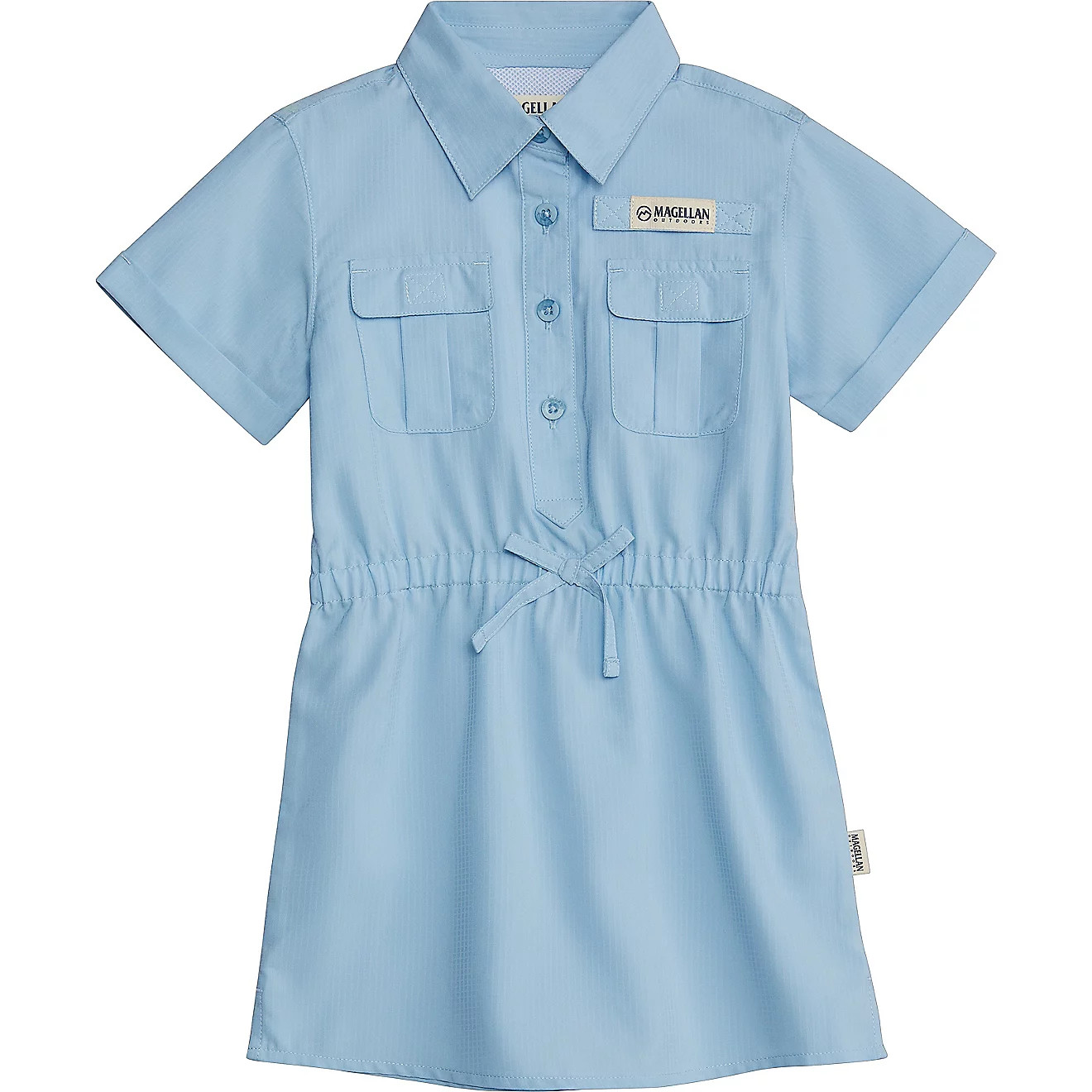 Magellan Outdoors Girls' 4-7 Southern Summer Fishing Shirt Dress | Academy | Academy Sports + Outdoors
