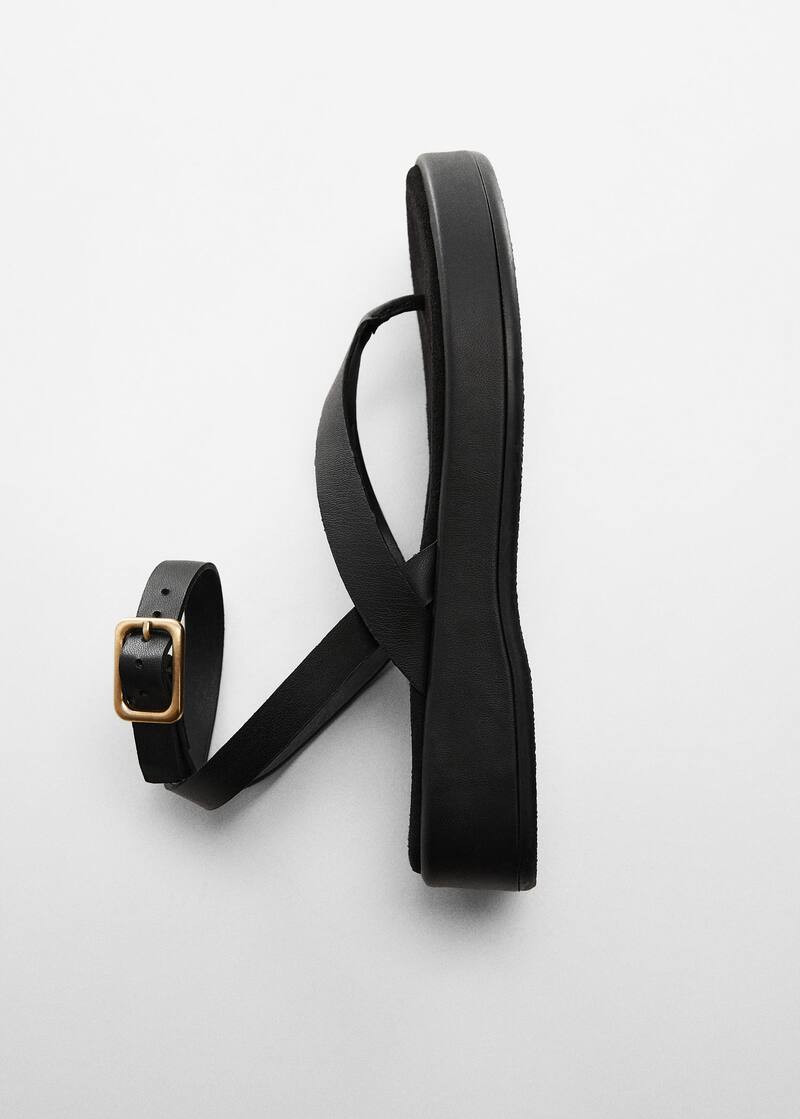 Platform strap sandals -  Women | Mango USA | MANGO (US)