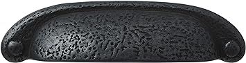 Hickory Hardware P3004-BI 3-Inch Refined Rustic Pull, Black Iron | Amazon (US)